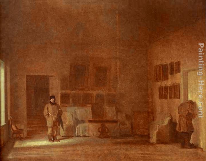 Ivan Nikolaevich Kramskoy Viewing an Old House